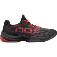 Baskets Nox At10 Lux Noir Rouge  Offre - Pas cher
