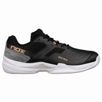 Tenis Nox AT10 Pro Preto Dourado  Oferta + Barato
