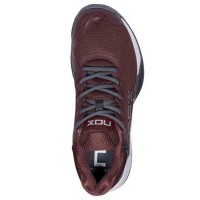 Nox ML10 Hexa Maroon Gunmetal Sapatos Cinza  Oferta + Barato
