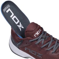 Nox ML10 Hexa Maroon Gunmetal Sapatos Cinza  Oferta + Barato