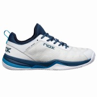 Nox Nerbo Baskets Blanches Bleues  Offre - Pas cher