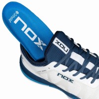 Nox Nerbo Baskets Blanches Bleues  Offre - Pas cher