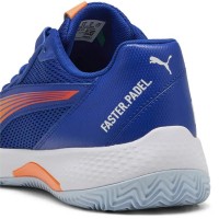 Puma Momo Gonzalez Nova Court Blue Orange Sneakers
