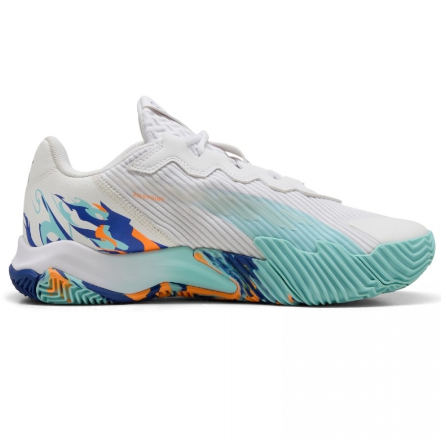 Puma Nova Elite Bianco Nero Blu Sneakers  Offerta + Economico