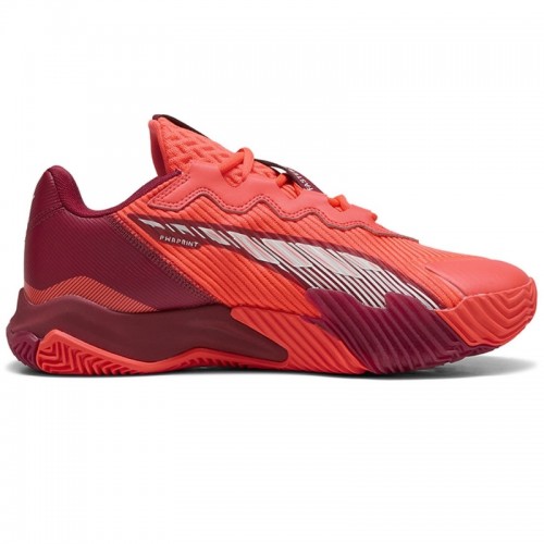 Puma Nova Elite Red Bordeaux White Sneakers Puma Nova Elite Red Bordeaux White Sneakers