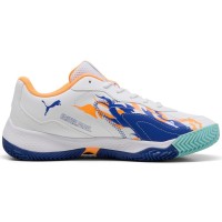 Zapatillas Puma Nova Smash Blanco Azul Naranja  Oferta + Barato