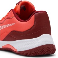 Puma Nova Smash Rosso Bianco Borgogna Sneakers  Offerta + Economico