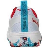 Scarpe Salming Rebel Light Dazzle Bianca Rosso Blu Donna  Offerta + Economico