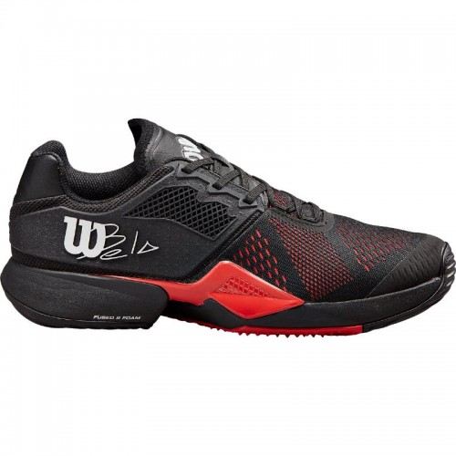 Wilson Bela Tour Shoes Black Red Wilson Bela Tour Shoes Black Red