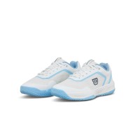 Wilson Courtglide White Sky Blue Women''s Sneakers