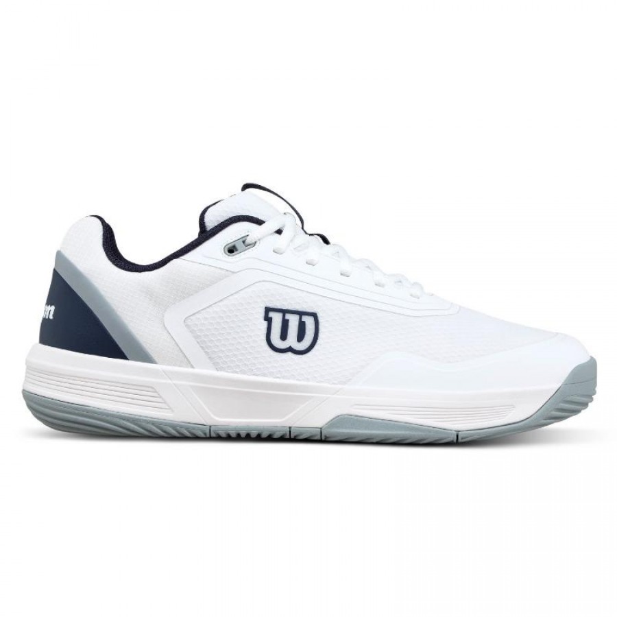 Zapatillas Wilson Courtglide Padel Blanco Azul Marino