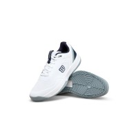 Zapatillas Wilson Courtglide Padel Blanco Azul Marino