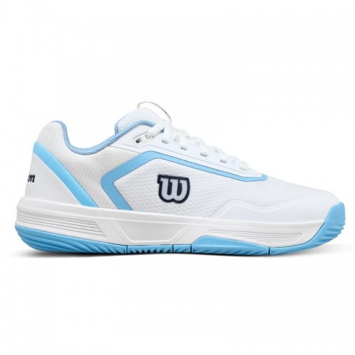 Zapatillas de Padel Wilson Courtglide Padel Blanco Azul Mujer