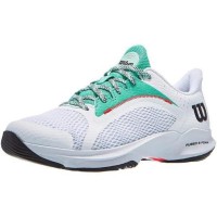 Wilson Hurakn 2.0 White Turquoise Women  s Sneakers