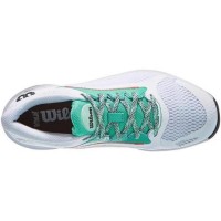 Wilson Hurakn 2.0 White Turquoise Women  s Sneakers