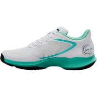 Tênis Wilson Hurakn Lite Branco Turquesa Preto para Mulheres  Oferta + Barato