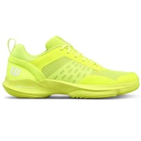 Wilson Hurakn Pro V2 Fluorescent Yellow White Women''s Sneakers  Offer + Cheap