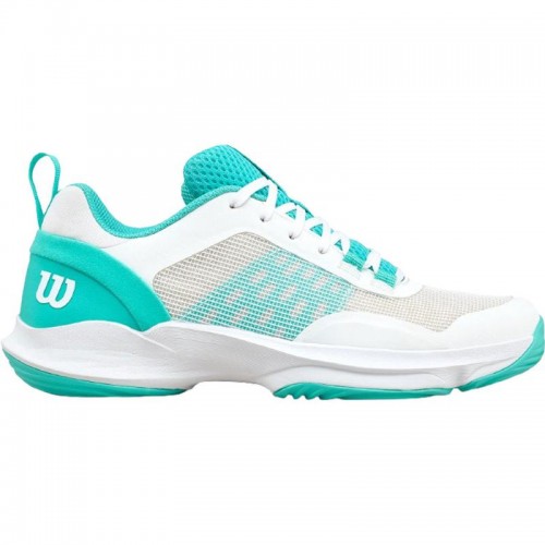 Wilson Hurakn Pro V2 White Turquoise Women''s Sneakers Wilson Hurakn Pro V2 White Turquoise Women''s Sneakers