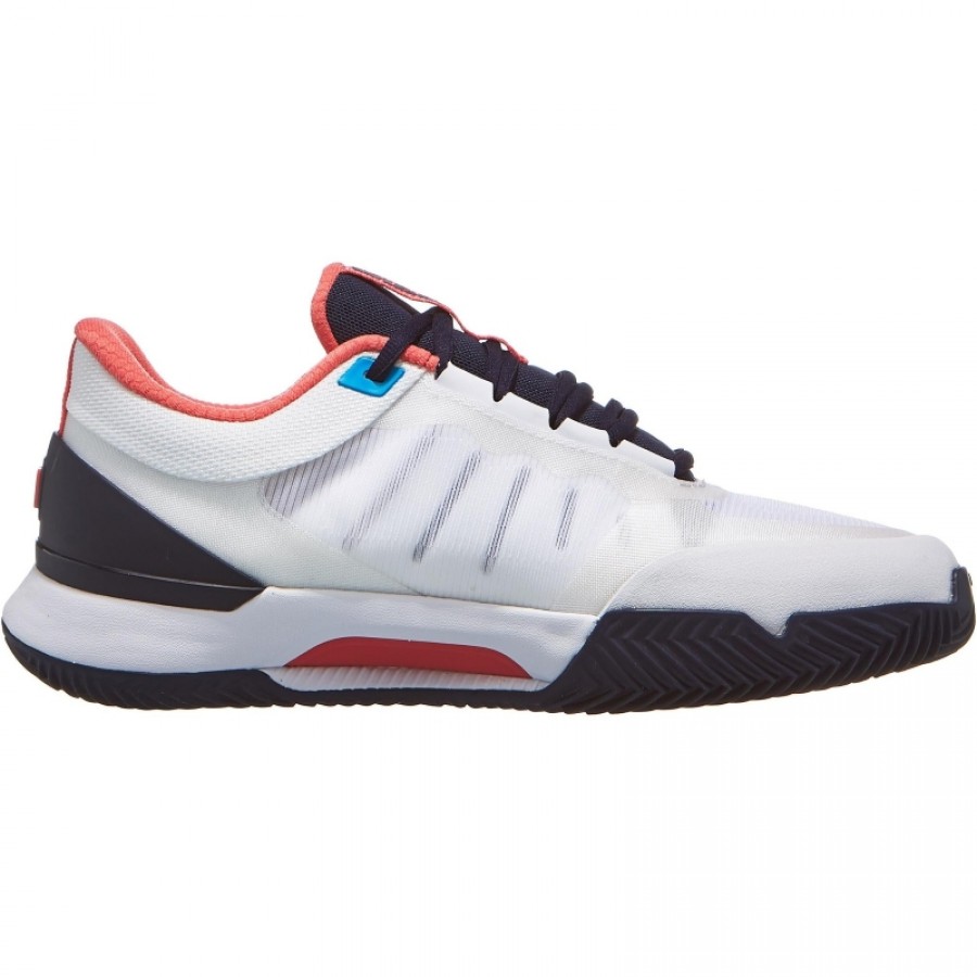 Wilson Intrigue Tour Clay White Navy Blue Women''s Sneakers  Offer + Cheap