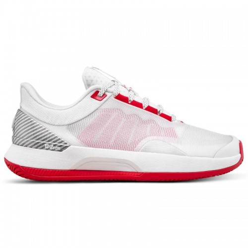 Zapatillas de Padel Wilson Intrigue Tour CTC Blanco Rojo Mujer