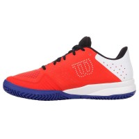 Wilson Kaos Stroke 2.0 White Orange Blue Shoes  PADELPOINT Wilson Kaos Stroke 2.0 White Orange Blue Shoes