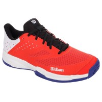 Wilson Kaos Stroke 2.0 White Orange Blue Shoes  PADELPOINT Wilson Kaos Stroke 2.0 White Orange Blue Shoes