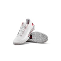 Wilson Rush Tour 5 CTC Baskets Blanches Rouges
